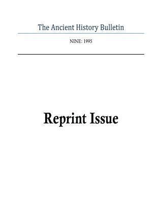 bokomslag Ancient History Bulletin Volume Nine