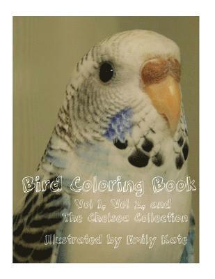 Bird Coloring Book: Vol 1, Vol 2, and 'The Chelsea Collection' 1