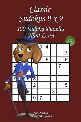 bokomslag Classic Sudoku 9x9 - Hard Level - N°9: 100 Hard Sudoku Puzzles - Format easy to use and to take everywhere (6"x9")