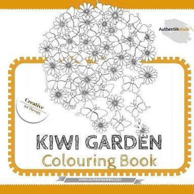 bokomslag Kiwi Garden Colouring Book: Creative Art Therapy