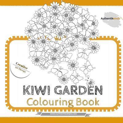 Kiwi Garden Colouring Book: Creative Art Therapy 1