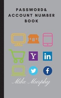 bokomslag Password & Account Number Book