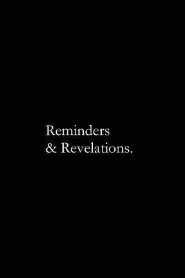 Anthony Jones - Reminders & Revelations, Häftad
