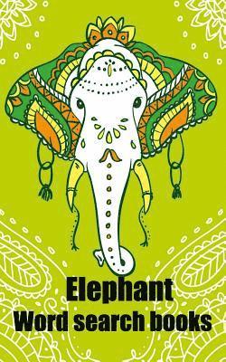 bokomslag Elephant -Word search books: Riddles for Kids and Adults/ Riddles and Brainteasers: Have answers key (Solution) for each every puzzle, Word Search