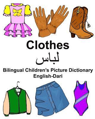 bokomslag English-Dari Clothes Bilingual Children's Picture Dictionary