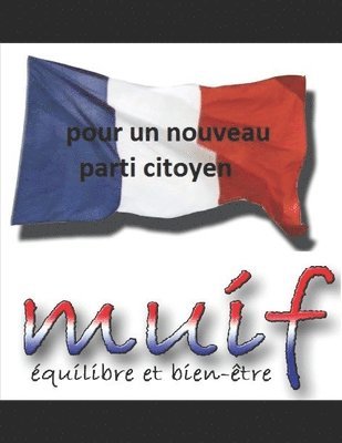 bokomslag pour un nouveau parti citoyen: ce livre que vous pouvez retrouvez sur lulu.com est un essai constitué de propositions visant à améliorer le systéme,