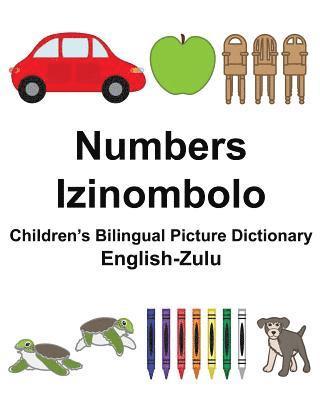 bokomslag English-Zulu Numbers/Izinombolo Children's Bilingual Picture Dictionary