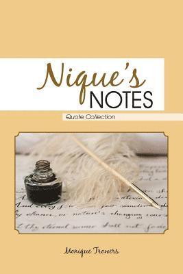 bokomslag Nique's Notes