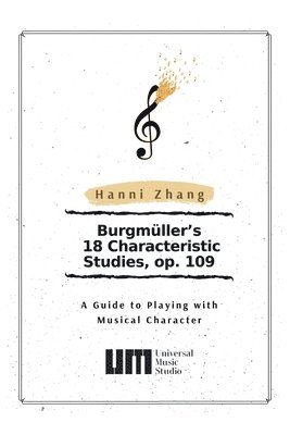 bokomslag Burgmüller's 18 Characteristic Studies, Op. 109