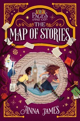 Anna James - Pages & Co.: The Map of Stories, Häftad