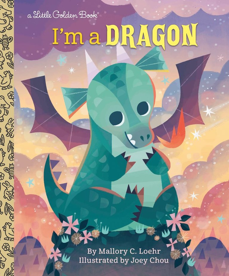 Mallory Loehr, Joey Chou - I'm a Dragon, Inbunden