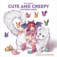 bokomslag Pop Manga Cute and Creepy Coloring Book