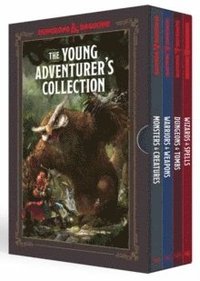 bokomslag The Young Adventurer's Collection Box Set 1 [Dungeons & Dragons 4 Books]: Monsters & Creatures, Warriors & Weapons, Dungeons & Tombs, and Wizards & Sp
