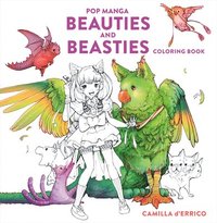 bokomslag Pop Manga Beauties and Beasties Coloring Book