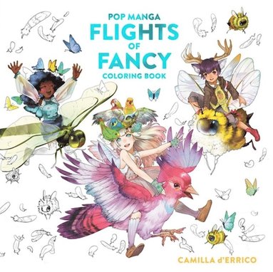 bokomslag Pop Manga Flights of Fancy Coloring Book