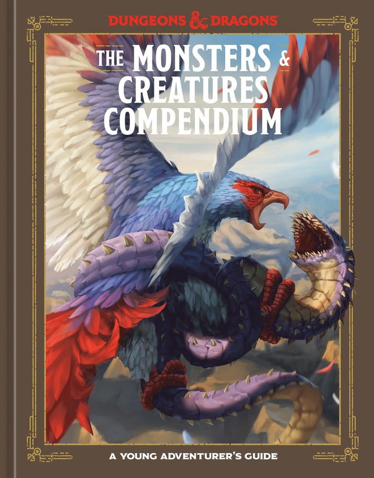 Jim Zub, Stacy King, Official Dungeons & Dragons Licensed - Monsters & Creatures Compendium (Dungeons & Dragons), Inbunden