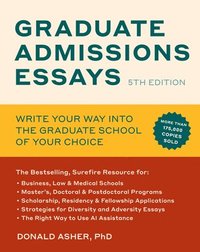 bokomslag Graduate Admissions Essays, Fifth Edition