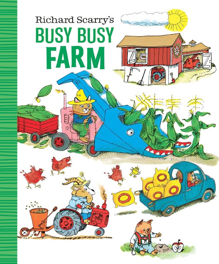Richard Scarry - Richard Scarry's Busy Busy Farm, Kartonnage