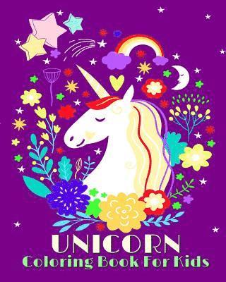 bokomslag Unicorn Coloring Book For Kids: Jumbo Coloring Book and Activity Book in One (Mazes, Dot To Dot, Counting, Find The Differences, Find Two Same Picture