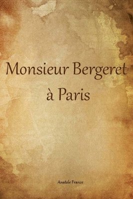 bokomslag Monsieur Bergeret à Paris