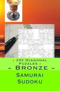 bokomslag Samurai Sudoku - 250 Diagonal Puzzles - Bronze - 9 x 9 x 5