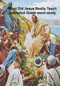 bokomslag What Did Jesus Really Teach: A Detailed Word Study of the Sermons and Tutelage of Jesus