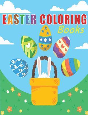 bokomslag Easter Coloring Book: Easter Coloring Book, Cute animal, Little bunny, Coloring book for kids, Funny activity book.