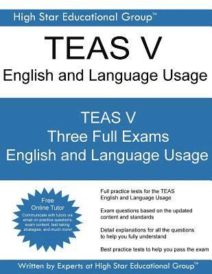 bokomslag TEAS V English and Language Usage: 2018 TEAS V English and Language Usage - Free Online Tutor