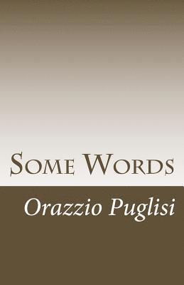 Orazio Puglisi - Some Words, Häftad