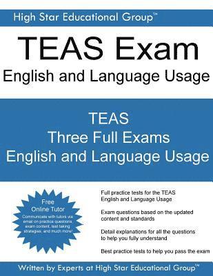 High Star Educational Group - TEAS Exam English and Language Usage: Free TEAS Online Tutor, Häftad