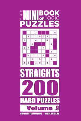 bokomslag Mini Book of Logic Puzzles - Straights 200 Hard (Volume 9)