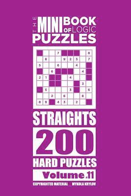bokomslag Mini Book of Logic Puzzles - Straights 200 Hard (Volume 11)