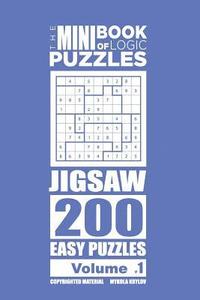 bokomslag Mini Book of Logic Puzzles - Jigsaw 200 Easy (Volume 1)