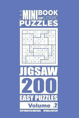 Mini Book of Logic Puzzles - Jigsaw 200 Easy (Volume 2)