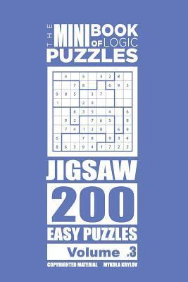 bokomslag Mini Book of Logic Puzzles - Jigsaw 200 Easy (Volume 3)