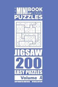 bokomslag Mini Book of Logic Puzzles - Jigsaw 200 Easy (Volume 4)