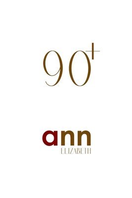 90+ - Ann Elizabeth 1
