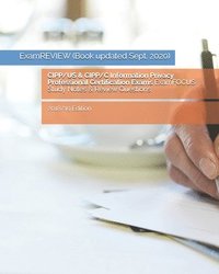 bokomslag CIPP/US & CIPP/C Information Privacy Professional Certification Exams ExamFOCUS Study Notes & Review Questions 2018/19 Edition