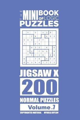 Mykola Krylov - Mini Book of Logic Puzzles - Jigsaw X 200 Normal (Volume 7), Häftad