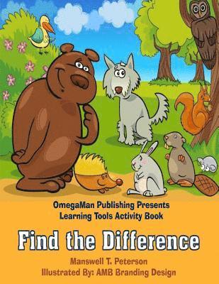 Find The Difference Activity Book 1