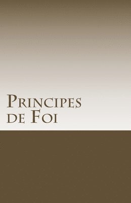 bokomslag Principles de Foi