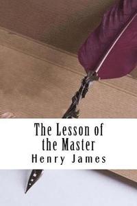 bokomslag The Lesson of the Master