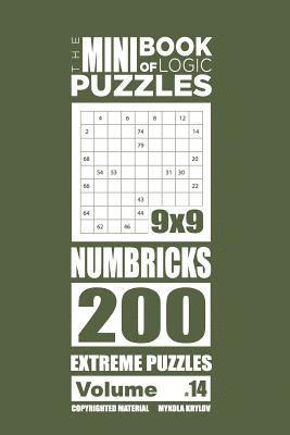 bokomslag Mini Book of Logic Puzzles - Numbricks 200 Extreme (Volume 14)