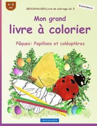 bokomslag BROCKHAUSEN Livre de coloriage vol. 5 - Mon grand livre à colorier: Pâques: Papillons et coléoptères