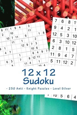 bokomslag 12 x 12 Sudoku - 250 Anti - Knight Puzzles - Level Silver: The driving force of Sudoku