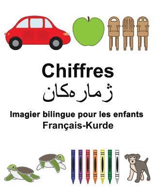 Français-Kurde Chiffres Imagier bilingue pour les enfants 1