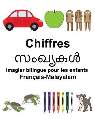 bokomslag Français-Malayalam Chiffres Imagier bilingue pour les enfants