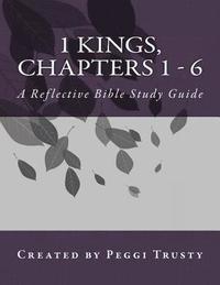 bokomslag 1 Kings, Chapters 1 - 6: A Reflective Bible Study guide