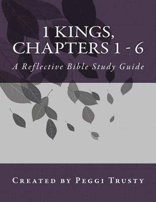 bokomslag 1 Kings, Chapters 1 - 6: A Reflective Bible Study guide