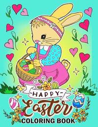 bokomslag Happy Easter Coloring Book: Stress-relief Coloring Book